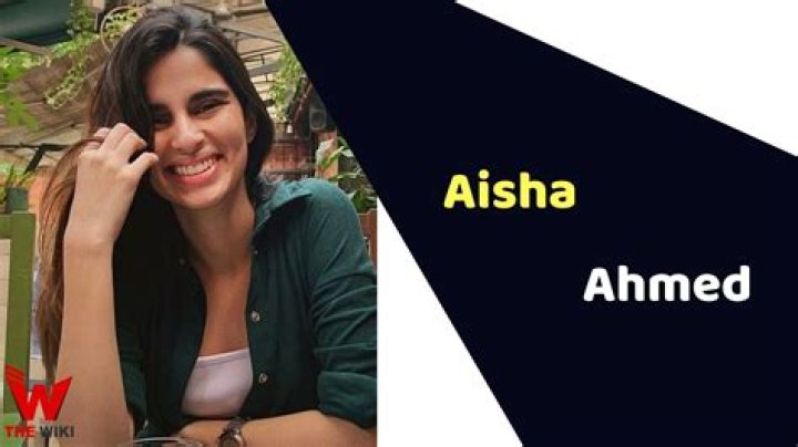 
Aisha Ahmed Height, Weight, Net Worth, Age, Birthday, Wikipedia, Who, Nationality, Biography 