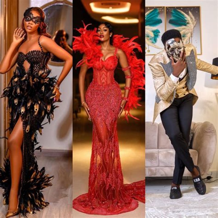 
BBNaija’s Beauty Tukura makes grand entrance to her 25th Masque party 