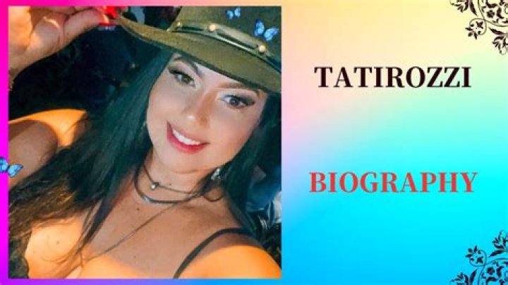 
Tati Rozzi Height, Weight, Net Worth, Age, Birthday, Wikipedia, Who, Nationality, Biography 