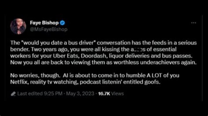 What did Eboni K Williams say? Bus driver comments spark raging online debate