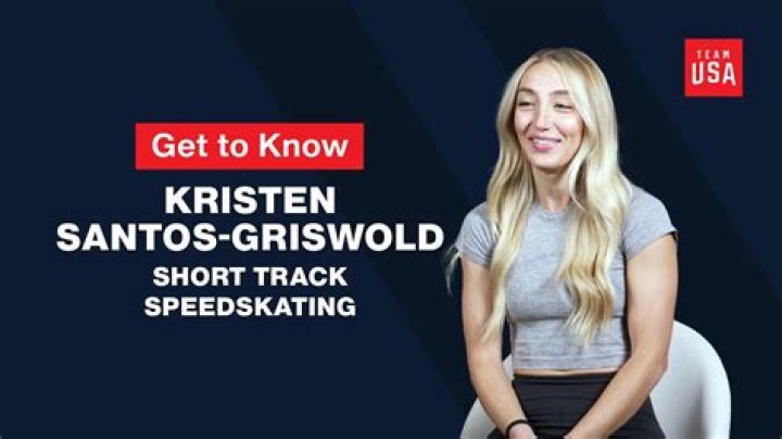 Who Are Kristen Santos Parents? Details To Know About The Speed Skater