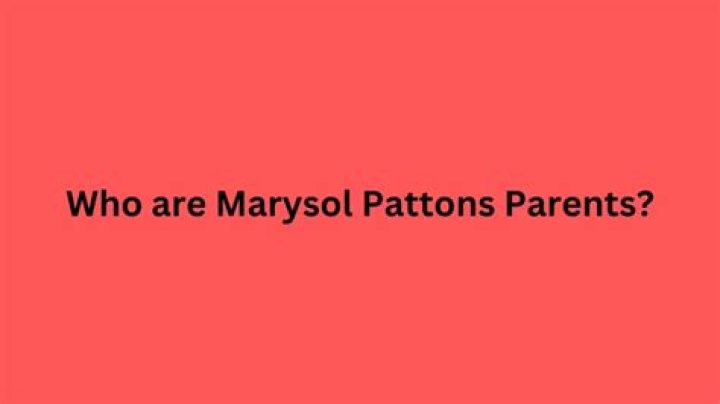 
Who are Marysol Pattons Parents? Marysol Patton Biography, Parents Name, Nationality and More 